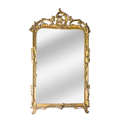 Lot 128 - Rococo Style Gilt Framed Mirror Height 40...