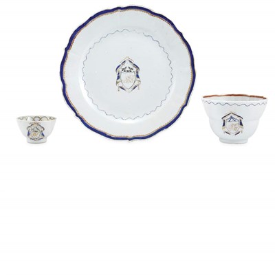Lot 380 - Group of Three Chinese Export Porcelain...