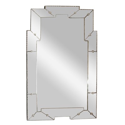Lot 497 - Venetian Style Mirror Framed Mirror Height 54...