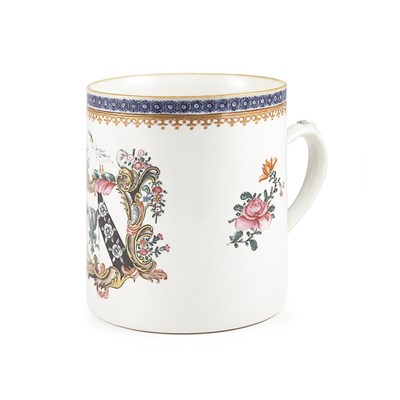 Lot 293 - Samson Chinese Export Porcelain Style Mug...