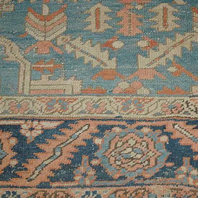 Lot 500 - Heriz Carpet Northwest Persia, circa 1925 The...