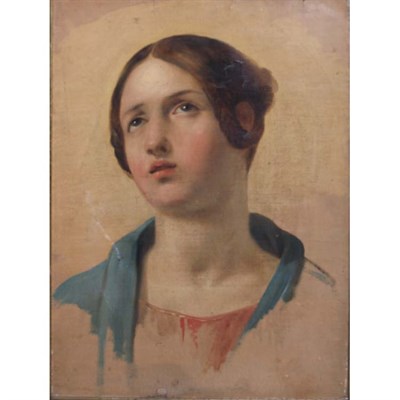 Lot 41 - School of Jean Hippolyte Flandrin Study of a...
