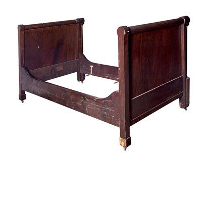 Lot 140 - Empire Gilt-Metal Mounted Mahogany Daybed...