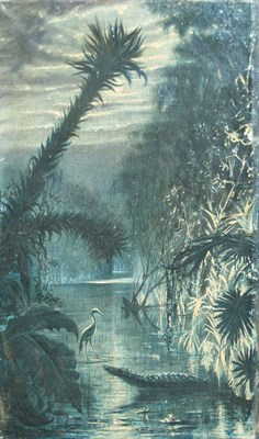 Lot 7 - American School 19th Century River Landscape...