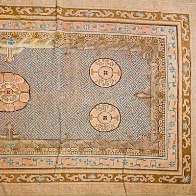 Lot 630 - Chinese Rug China, last quarter of the 19th...