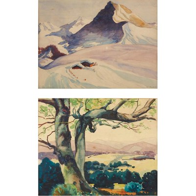 Lot 75 - Edwin Rumbold American, 20th Century Summer...