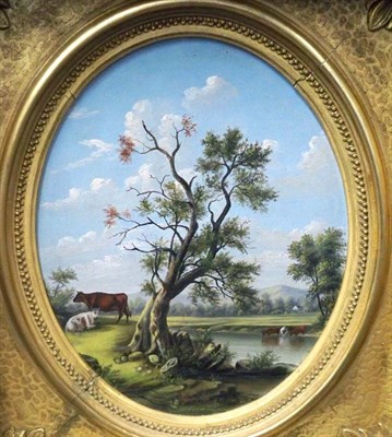 Lot 37 - American School 19th Century River Landscapes...