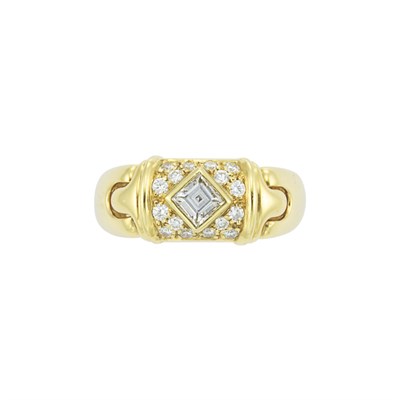 Lot 508 - Gold and Diamond Ring, Bulgari