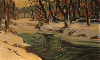 Lot 77 - Joan Sher (Kanof) American, d. 2007 Wooded...