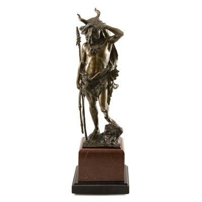 Lot 264 - Bronze Figure of a Teutonic Warrior After a...