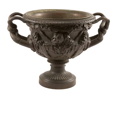 Lot 486 - Bronze Model of the Hamilton Vase Cast by...