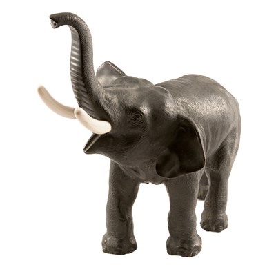Lot 487 - Japanese Patinated-Bronze and Ivory Figure of...