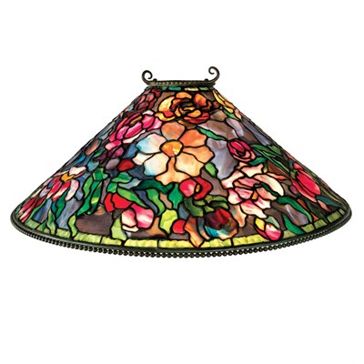 Lot 336 - Tiffany Studios Leaded Favrile Glass and...