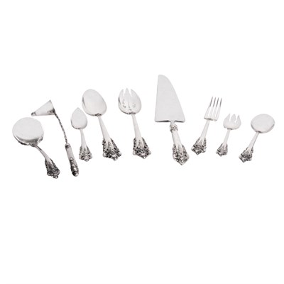 Lot 327 - Wallace Sterling Silver Flatware Service In...