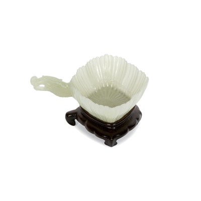 Lot 213 - Chinese Mughal Style Celadon Jade Cup 19th...