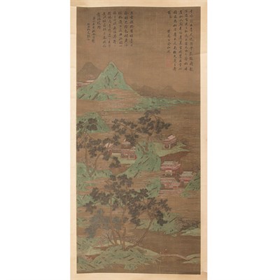 Lot 98 - Chinese School 19th Century Retreat in a...