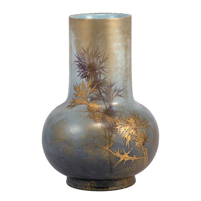 Lot 338 - Clement Massier Golfe-Juan Art Nouveau Gilt...