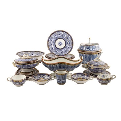 Lot 556 - Assembled Royal Worcester Gilt Decorated...
