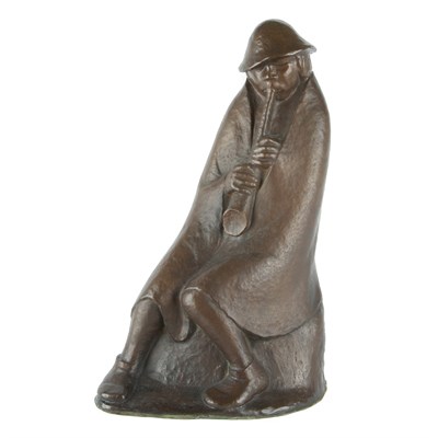 Lot 40 - Ernst Barlach German, 1870-1938 Floten-blaser...