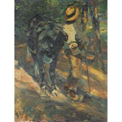Lot 30 - Heinrich Johann von Zugel German, 1850-1941...