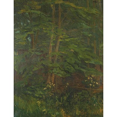 Lot 29 - Wilhelm Trubner German, 1851-1917 Blumen-Weise...