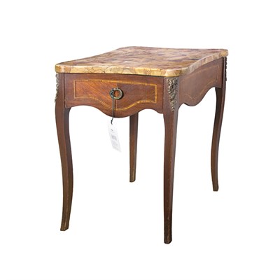 Lot 536 - Transitional Louis XV/XVI Style Metal Mounted...