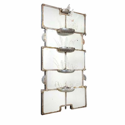 Lot 189 - Murano Neoclassical Style Girandole Mirror Of...