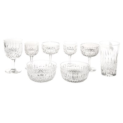 Lot 217 - Assembled Glass Stemware Service Approximately...