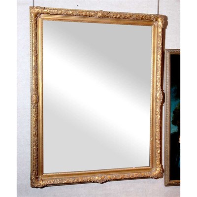 Lot 176 - Rococo Style Giltwood Mirror Height 61 inches,...
