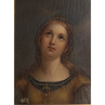 Lot 17 - Continental School 19th Century Head of Sybil...