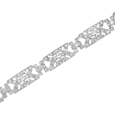 Lot 625 - Diamond Bracelet
