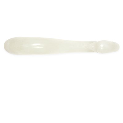 Lot 82 - Chinese White Jade Belt Hook 19th Century The...