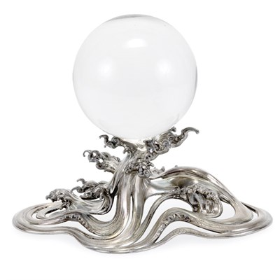 Lot 26 - Japanese Rock Crystal Ball Meiji Period, late...