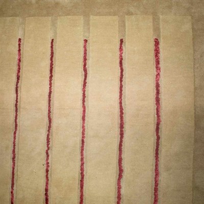 Lot 457 - Tibetan Silk and Wool Carpet Nepal,...