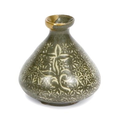 Lot 31 - Korean Celadon Glazed Porcelain Water Dropper...