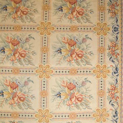 Lot 600 - Needlepoint Carpet Portugal, mid 20th century...