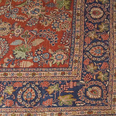 Lot 607 - Qazvin Carpet Central Persia, mid 20th century...