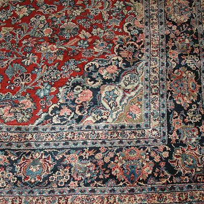 Lot 449 - Kasvin Carpet Central Iran, mid 20th century...