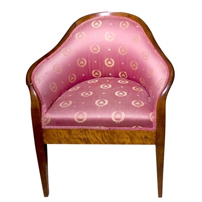 Lot 231 - Empire Style Fruitwood Bergere