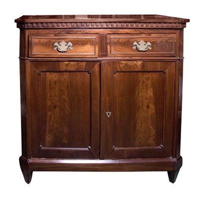 Lot 233 - Neoclassical Style Mahogany Side Cabinet...