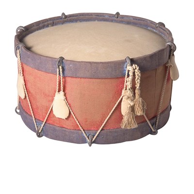 Lot 156 - Upholstered Drum-Form Footstool Height 7...