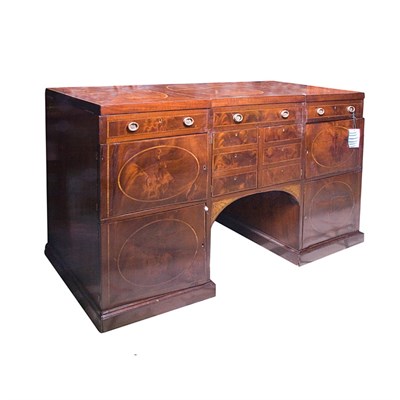 Lot 215 - George III Style Gentleman's Dressing Table