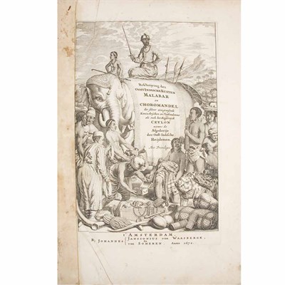 Lot 341 - [TRAVEL] BALDAEUS, PHILIPPUS. Naauwkeurige...