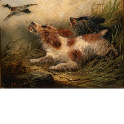 Lot 22 - George Armfield British, 1808-1893 Spaniels...