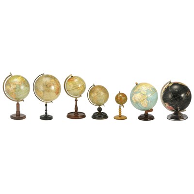 Lot 269 - Group of Seven Globes Height of tallest 16...