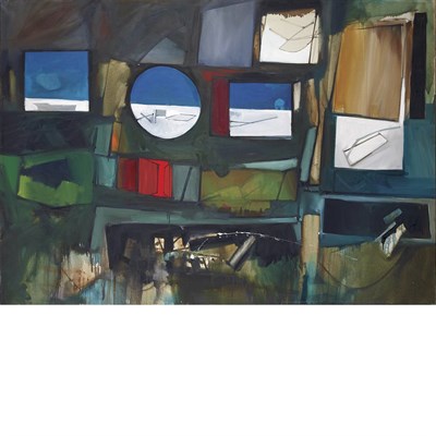 Lot 88 - John Hultberg American, 1922-2005 Room in View...
