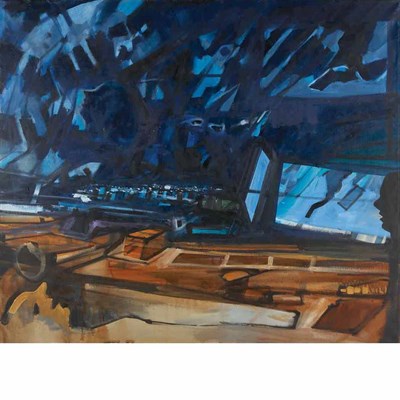 Lot 33 - John Hultberg American, 1922-2005 Sky Eyes,...