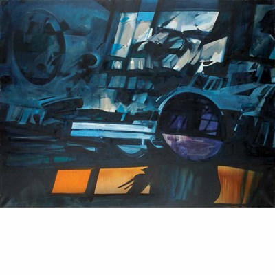 Lot 34 - John Hultberg American, 1922-2005 Admiral of...