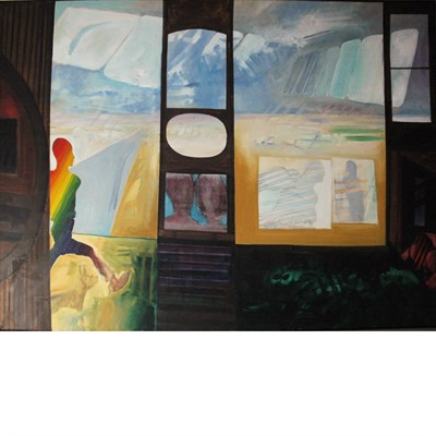 Lot 44 - John Hultberg American, 1922-2005 Running to...