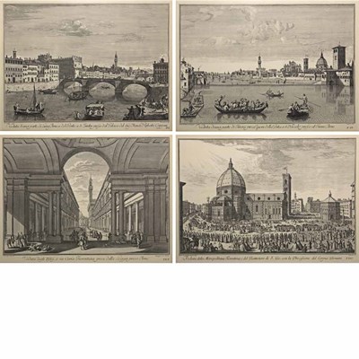 Lot 71 - Joseph Zocchi [ITALIAN VIEWS] Seven...